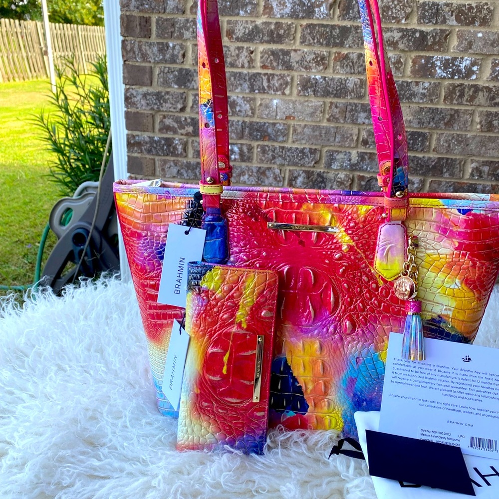 SOLD OUT Brahmin Purse and Wallet Set. NWT